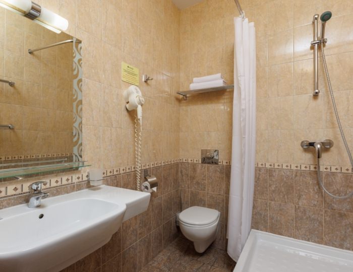 Комфорт 1-местный 1-комнатный К1К1м1к1 - Клинический санаторий «Металлург» Сочи