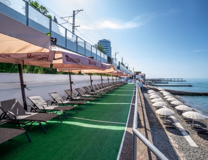 Море и пляж - Клинический санаторий «Металлург» Сочи