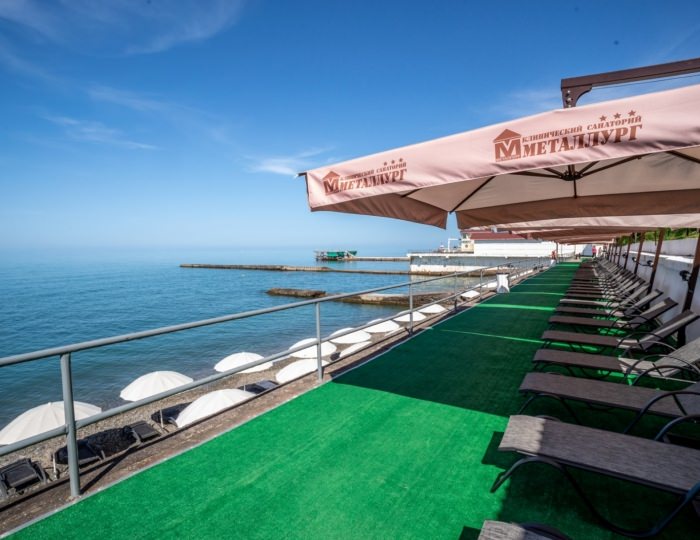 Море и пляж - Клинический санаторий «Металлург» Сочи